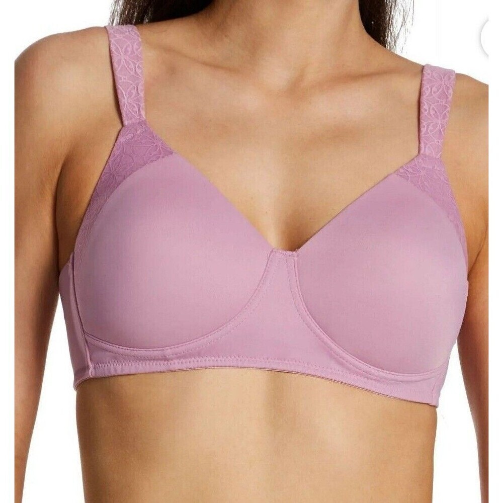 💗💗💗💗PLAYTEX Pink Lightly Lined Full Coverage Bra - Picture 2 of 8